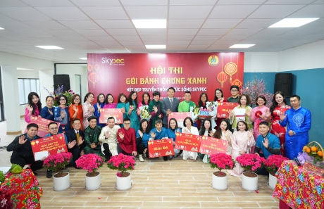 HỘI THI GÓI BÁNH CHƯNG XANH – “NÉT ĐẸP TRUYỀN THỐNG, SỨC SỐNG SKYPEC”