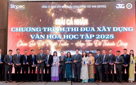 TỔNG KẾT VÀ TRAO GIẢI CHƯƠNG TRÌNH THI ĐUA XÂY DỰNG VĂN HÓA HỌC TẬP 2025