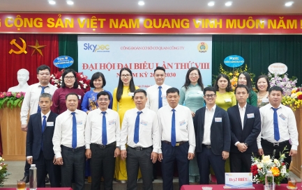 ĐẠI HỘI CÔNG ĐOÀN CƠ SỞ CƠ QUAN CÔNG TY LẦN THỨ VIII, NHIỆM KỲ 2025-2030 “ĐOÀN KẾT - DÂN CHỦ - VƯƠN MÌNH - BỨT PHÁ” THÀNH CÔNG TỐT ĐẸP