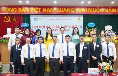 ĐẠI HỘI CÔNG ĐOÀN CƠ SỞ CƠ QUAN CÔNG TY LẦN THỨ VIII, NHIỆM KỲ 2025-2030 “ĐOÀN KẾT - DÂN CHỦ - VƯƠN MÌNH - BỨT PHÁ” THÀNH CÔNG TỐT ĐẸP