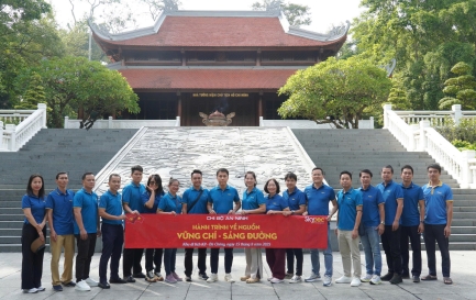 HÀNH TRÌNH VỀ NGUỒN 2025 CỦA CHI BỘ AN NINH  TẠI KHU DI TÍCH K9 ĐÁ CHÔNG 