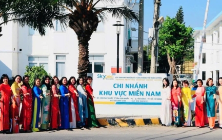 PHỤ NỮ CHI NHÁNH  SKYPEC MIỀN NAM DUYÊN DÁNG – BẢN LĨNH – NHÂN ÁI