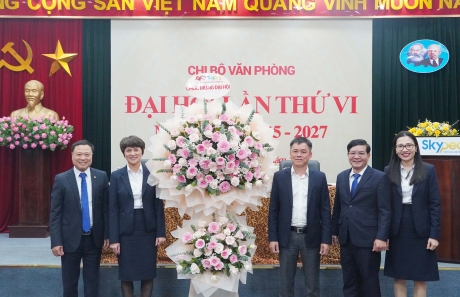 ĐẠI HỘI CHI BỘ VĂN PHÒNG CÔNG TY LẦN THỨ VI, NHIỆM KỲ 2025 - 2027 THÀNH CÔNG TỐT ĐẸP