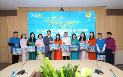“XUÂN TRỌN VẸN, TẾT ĐỦ ĐẦY”, SKYPEC TỔ CHỨC TẶNG QUÀ, CHĂM LO NGƯỜI LAO ĐỘNG NHÂN DỊP TẾT NGUYÊN ĐÁN BÍNH NGỌ 2026.